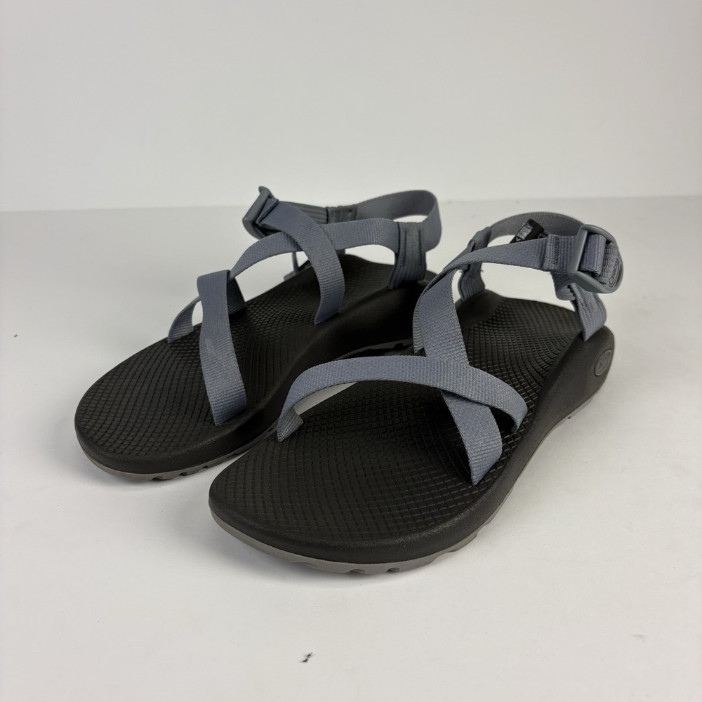 Chaco Womens Size 9 Gray Adjustable Strap Sandals Casual Shoes JCH107836